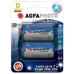 Agfaphoto Power alkalna baterija 1,5 V, LR20/D, 2 kosa