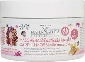 "MaterNatura Anti-frizz maska za lase z lešnikom - 200 ml"