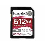 Kingston Canvas React Plus/SDHC/512GB/UHS-II U3/razred 10