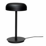 Črna LED zatemnitvena namizna svetilka (višina 37 cm) Velo – Hübsch