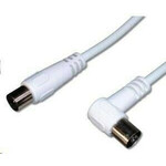 PREMIUMCORD TV antenski kabel 10 m, 90° priključek (koaksialni, M/F, 75 Ohm)