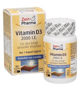 Vitamin D3 2000 I.E. - 90 veg. kapsul