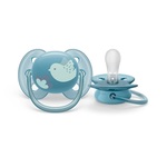 Philips AVENT Duda Ultrasoft Premium 6-18m modra 1 kos