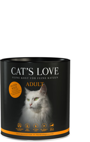 Cat's Love Suha mačja hrana "Adult Turkey &amp; Wild" - 400 g
