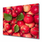 tulup.si Steklena podloga za rezanje Rdeča jabolka 2x30x52 cm