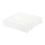 Komplet 6 belih predalnikov Compactor Drawer Dividers