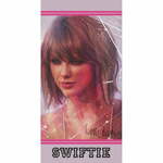 Rožnata bombažna otroška brisača 70x140 cm Swiftie – Jerry Fabrics