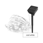 EMOS LED nano veriga s sončnim kolektorjem, bakrena, 12 m D3ZC01