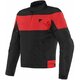 Dainese Elettrica Air Black/Black/Lava Red 52 Tekstilna jakna
