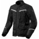 Rev'it! Voltiac 3 H2O Black/Silver 2XL Tekstilna jakna