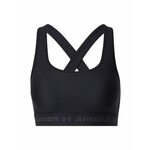 Under Armour Nedrček Crossback Mid Bra-BLK XL