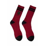 Nogavice Goorin Bros rdeča barva - rdeča. Visoke nogavice iz kolekcije Goorin Bros. Model izdelan iz elastičnega materiala.