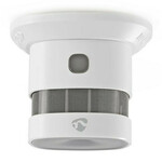 Nedis WIFIDS20WT3 - Detektor dima SmartLife | Wi-Fi | Baterijsko napajanje | 85 dB | Bela | 3 kosi