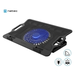 Hladilna podloga za nb Natec DIPPER 2, 12,1-17,3", LED, 1xfan, 2xUSB