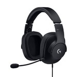 Logitech G PRO gaming slušalke, 3.5 mm/USB/brezžične, bela/modra/črna, mikrofon