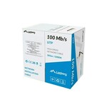 shumee LANBERG UTP KABEL 100MB/S 305M CCA ŽICA ČRNA LCU5-10CC-0305-BK