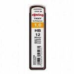 WEBHIDDENBRAND Rotacijske barve 12 kosov, različne širine in trdote 1,0 mm, HB
