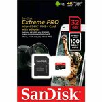 SanDisk Extreme Pro CompactFlash/SDHC/SDXC/microSD/microSDXC 32GB spominska kartica