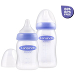 Lansinoh Otroška steklenička 240ml DUOPACK s sesalcem NaturalWave TM (M)