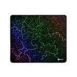 Gaming podloga za miško C-TECH ANTHEA ARC, barvna, za igranje iger, 320x270x4mm, zašiti robovi