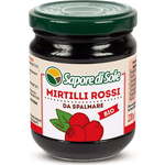 Sapore di Sole Rdeče brusnice v glažu - 220 g