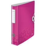 Leitz Active WOW registrator, A4, 180°, 50 mm, roza