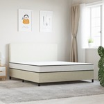 Greatstore Vzmetnica z bonnell vzmetenjem srednje trda 200x200 cm dvojna