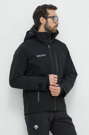 Smučarska jakna Descente Paddy črna barva - črna. Smučarska jakna iz kolekcije Descente. Model izdelan materiala