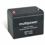 POWERY Akumulator MP75-12C ciklično delovanje - Powery