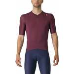 Castelli Espresso Jersey Jersey Deep Bordeaux/Silver Moon 2XL