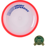 Letalski krog Aerobie SUPERDISC rdeč