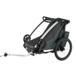 Thule Chariot Cross 2 Single prikolica za kolesa, Dark Slate