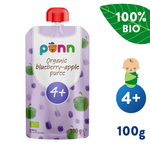 SALVEST Ponn BIO jabolko z borovnicami (100 g)