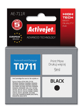 ActiveJet T0711 črna (black)