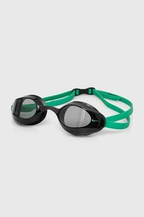 Plavalna očala Nike Vapor siva barva - zelena. Plavalna očala iz kolekcije Nike. Model izdelan iz kombinacije silikona in sintetičnega materiala.