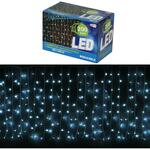 Denis 200 LED, zavesa, bela svetloba