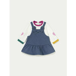 Mayoral Vsakodnevna obleka 2802 Pisana Regular Fit