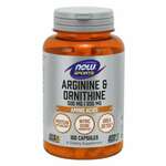 Arginin in ornitin NOW (100 kapsul)