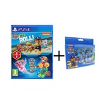 PAW PATROL ON A ROLL + MIGHTY PUPS PS4 +STICKER