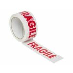 Morris Bel lepilni low noise trak za pakiranje FRAGILE 50mm x 60m