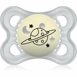 MAM MAM Night Silicone Pacifier 0m+ Planet svetleča silikonska duda 1 kos za otroke