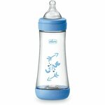 CHICCO Perfect5 silikonska steklenička za dojenčke 300 ml fant