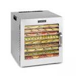Klarstein Captain Jerky 110, sušilnik za živila, 1000 W, 30 - 90 ° C, 24 ur. časovnik, nerjaveče jeklo - Klarstein