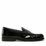 Tommy Hilfiger Mokasini Loafer Abrasivato Leather FW0FW08617 Črna