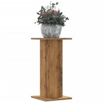 vidaXL Stojalo za rastline 2 kosa artisan hrast 30x30x60 cm inž. les