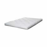 Bela srednje trda futonska vzmetnica 120x200 cm Comfort Natural – Karup Design