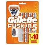 Gillette britvica Fusion5 + 10 glav za britje