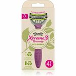 Wilkinson Sword Xtreme 3 Beauty Eco Green brivnik za enkratno uporabo 4 kos