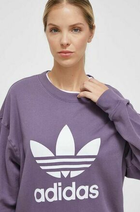 Bombažen pulover adidas Originals ženska