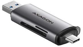 AXAGON CRE-SAC USB-C+A čtečka SD / microSD